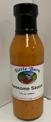 Little Barn Ketchups, BBQ, Cocktail, Dipping, and other Sauces in 12 oz. to 19 oz. Glass Jars.