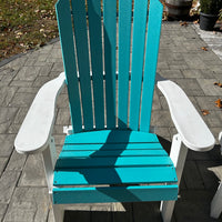 Amish-Made Poly FOLDING Fanback Adirondack Chairs - Local Pickup ONLY in Downingtown PA