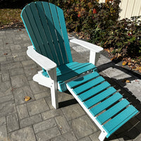 Amish-Made Poly DELUXE Fanback Adirondack Chairs - Local Pickup ONLY in Downingtown PA