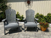 Amish-Made Poly Fan Back Dining Chair - Local Pickup ONLY in Downingtown PA