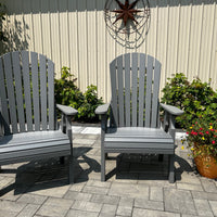 Amish-Made Poly Fan Back Dining Chair - Local Pickup ONLY in Downingtown PA