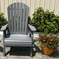 Amish-Made Poly Fan Back Dining Chair - Local Pickup ONLY in Downingtown PA