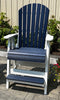 Amish-Made Poly Fan Back Pub (Tall) Chair - Local Pickup ONLY in Downingtown PA