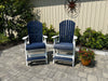 Amish-Made Poly Fan Back Pub (Tall) Chair - Local Pickup ONLY in Downingtown PA
