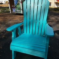 Amish-Made Poly Fan Back Dining Chair - Local Pickup ONLY in Downingtown PA