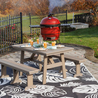 Amish-Made Poly Outdoor Dining Farm Table in 5', 6', and 8' Lengths - Local Pickup ONLY in Downingtown PA