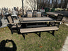 Amish-Made Poly Outdoor Farm Style Dining Table in 5', 6', and 8' Lengths - Local Pickup ONLY in Downingtown PA
