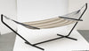 Ironstone Hanging Hammock Chair Swing with Powder Coated Stand