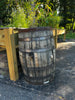 Authentic Oak Whiskey Barrel Pond Kit with Spillway (This Item is for LOCAL PICKUP ONLY at our Downingtown Boutique)