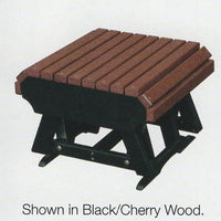Amish-Made Gliding Ottoman - Local Purchase ONLY in Downingtown PA SR-GO