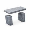 Blue Thumb  Gray Granite Bench - 24"