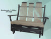 Amish-Made Poly Bentwood Style 4' Swivel Glider - Local Pickup ONLY in Downingtown PA