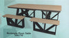Amish Made Walk in Picnic Table