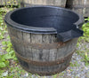Authentic Oak Whiskey Barrel Pond Kit with Spillway (This Item is for LOCAL PICKUP ONLY at our Downingtown Boutique)