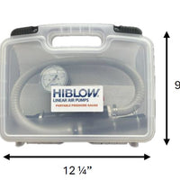 Hiblow® Pressure Gauge Testing Kits for reading Air Pressure in PSI