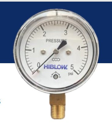 Hiblow® Pressure Gauge Testing Kits for reading Air Pressure in PSI