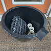 Authentic Oak Whiskey Barrel Pond Kit with Spillway (This Item is for LOCAL PICKUP ONLY at our Downingtown Boutique)