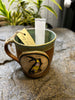 Handmade Ceramic Stoneware Koi Mugs from Gehman Pottery Works