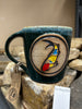 Handmade Ceramic Stoneware Koi Mugs from Gehman Pottery Works