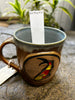 Handmade Ceramic Stoneware Koi Mugs from Gehman Pottery Works