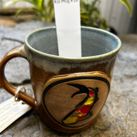 Handmade Ceramic Stoneware Koi Mugs from Gehman Pottery Works