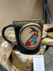 Handmade Ceramic Stoneware Koi Mugs from Gehman Pottery Works