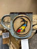 Handmade Ceramic Stoneware Koi Mugs from Gehman Pottery Works