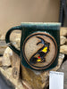 Handmade Ceramic Stoneware Koi Mugs from Gehman Pottery Works