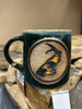 Handmade Ceramic Stoneware Koi Mugs from Gehman Pottery Works