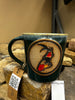 Handmade Ceramic Stoneware Koi Mugs from Gehman Pottery Works