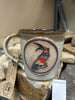 Handmade Ceramic Stoneware Koi Mugs from Gehman Pottery Works