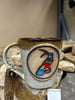 Handmade Ceramic Stoneware Koi Mugs from Gehman Pottery Works
