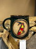 Handmade Ceramic Stoneware Koi Mugs from Gehman Pottery Works