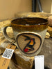Handmade Ceramic Stoneware Koi Mugs from Gehman Pottery Works