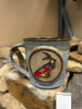 Handmade Ceramic Stoneware Koi Mugs from Gehman Pottery Works