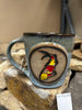 Handmade Ceramic Stoneware Koi Mugs from Gehman Pottery Works