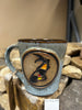Handmade Ceramic Stoneware Koi Mugs from Gehman Pottery Works