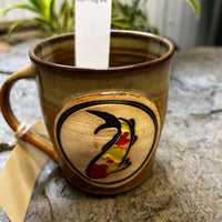 Handmade Ceramic Stoneware Koi Mugs from Gehman Pottery Works
