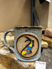 Handmade Ceramic Stoneware Koi Mugs from Gehman Pottery Works