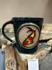 Handmade Ceramic Stoneware Koi Mugs from Gehman Pottery Works