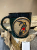 Handmade Ceramic Stoneware Koi Mugs from Gehman Pottery Works