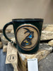 Handmade Ceramic Stoneware Koi Mugs from Gehman Pottery Works