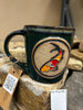 Handmade Ceramic Stoneware Koi Mugs from Gehman Pottery Works