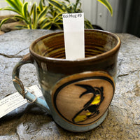 Handmade Ceramic Stoneware Koi Mugs from Gehman Pottery Works