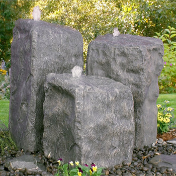Blue Thumb  Watershed Triple Fountain Kit or Rocks Only