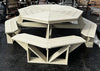 Amish-Made Extra-Large Poly Octagonal Step in Picnic Table - Local Purchase ONLY in Downingtown PA (Copy)