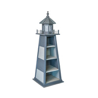 Amish-Made Nautical Lighthouse Shaped Shelves