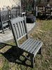 Amish-Made Poly Outdoor Dining "M" Chair to fit our Farm and Dining Tables (with or without Arms)- Local Pickup ONLY in Downingtown PA