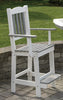 Amish-Made Poly Outdoor Dining "M" Pub Chair to fit our Bar and Pub Tables (available with or without Arm Rests)- Local Pickup ONLY in Downingtown PA
