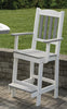 Amish-Made Poly Outdoor Dining "M" Pub Chair to fit our Bar and Pub Tables (available with or without Arm Rests)- Local Pickup ONLY in Downingtown PA